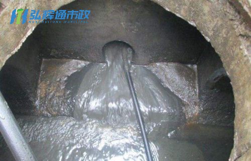 苏州园区跨塘管道清淤
